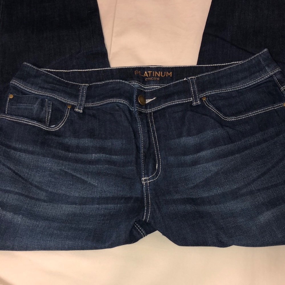 Platinum Chico’s jeans